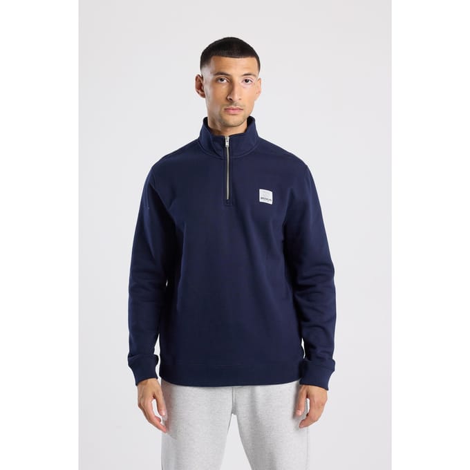 America Today Stephan Halfzip Dark Blue Taglia: S | Maglioni a maglia Outlet | Uomo | Blu