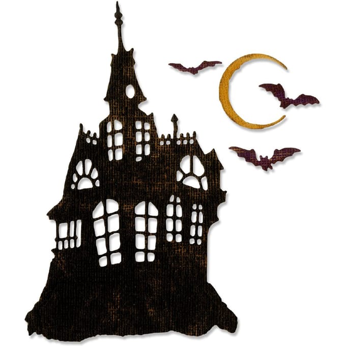 Sizzix Thinlits Ponssjabloon by Tim Holtz - Haunted House