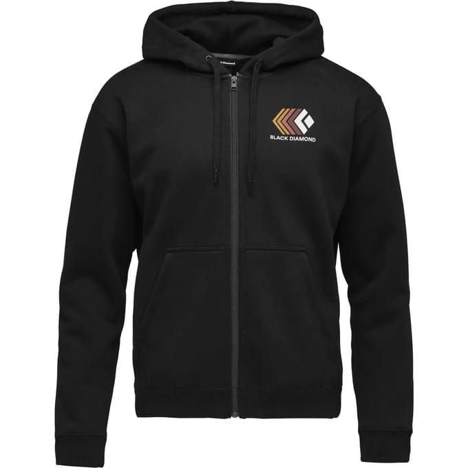 Black Diamond Faded Sweatshirt Met Rits Zwart L Man