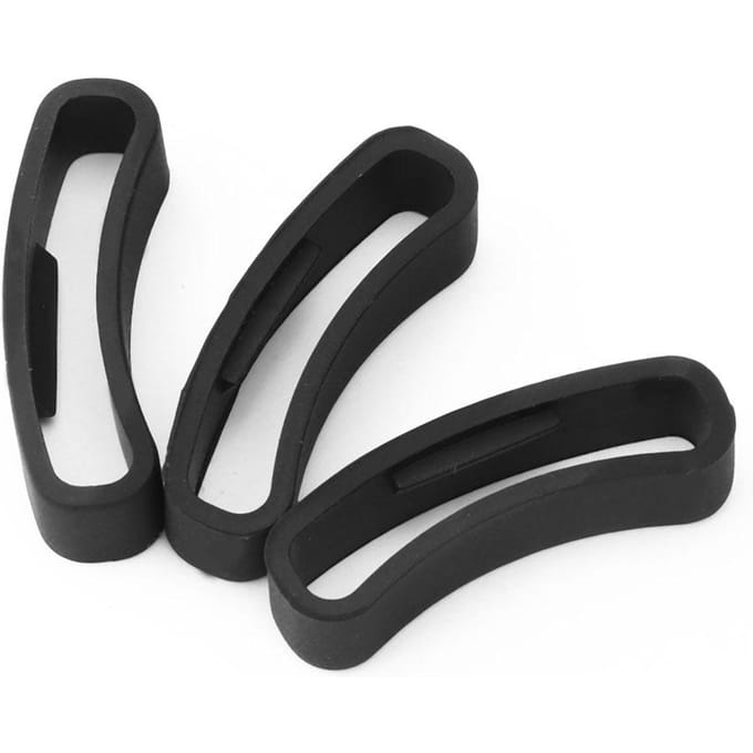 3 stuks Horlogeband Lusring Horlogeband Keeper Lus Beveiligingshouder Geschikt voor SUUNTO CORE black