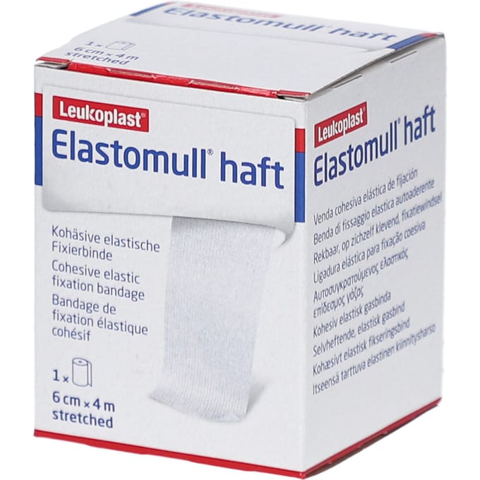 Elastomull Haft Fixatiewindel Elastisch Cello 6cm x 4m 1 Gaasverband