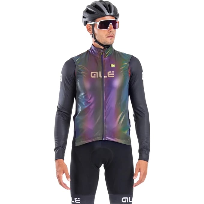 Ale Guscio Irdescent Reflective Gilet Grijs XL Man