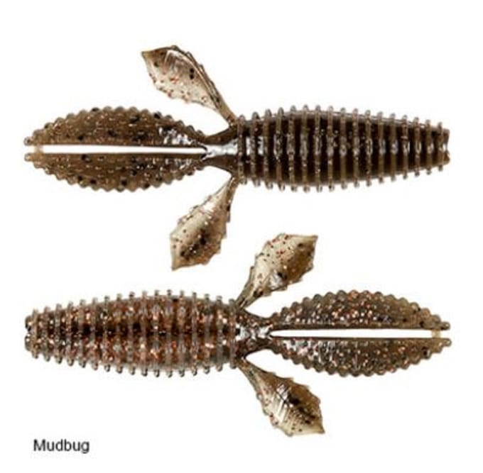 Leurre souple Zman TRD Bugz 2,75 pouces 6 par paquet Mudbug (1433)