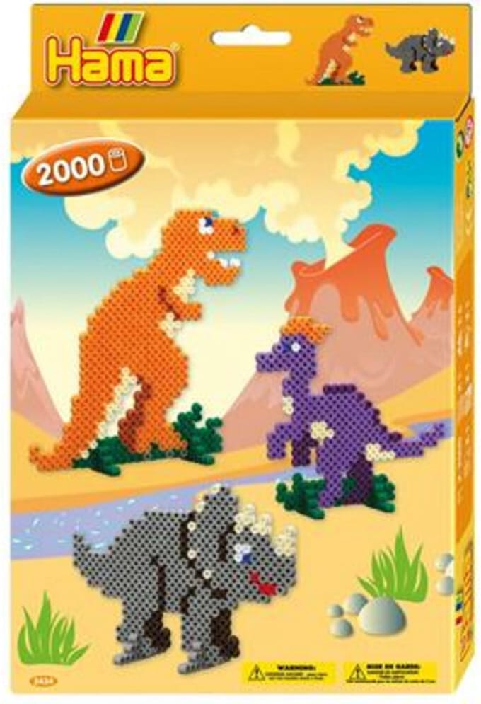 Hama starterset Dinowereld Strijkkralen & -parels