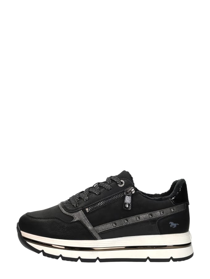 Mustang Sneakers Laag Sneakers Laag - zwart - Maat 42