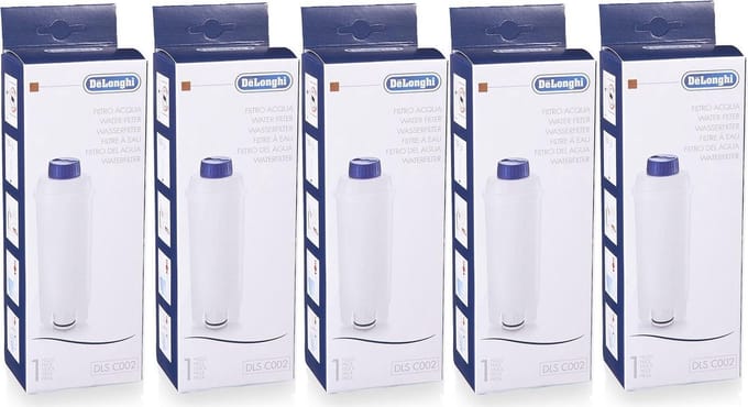 De'Longhi Waterfilter voor ECAM Serie 5 stuks