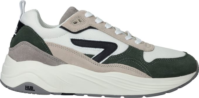 HUB Glide Sneakers - Heren - Wit - Maat 40