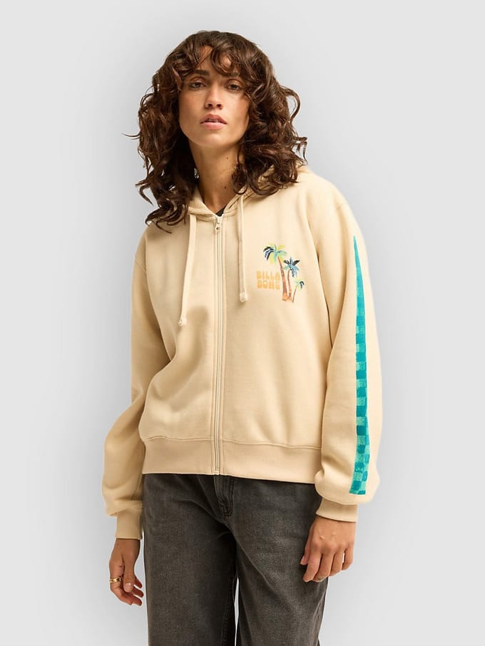 Billabong On Vacay Hoodie Beige,Geel S Vrouw