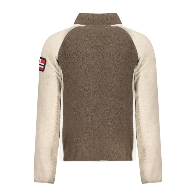 Noorwegen 1963 Marrone Polyester Heren Sweatshirt