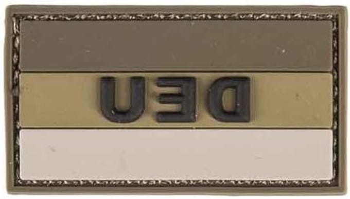 PVC Patch - Leger Badge - Kleding Versieren - 3D PVC - Klein - Groen
