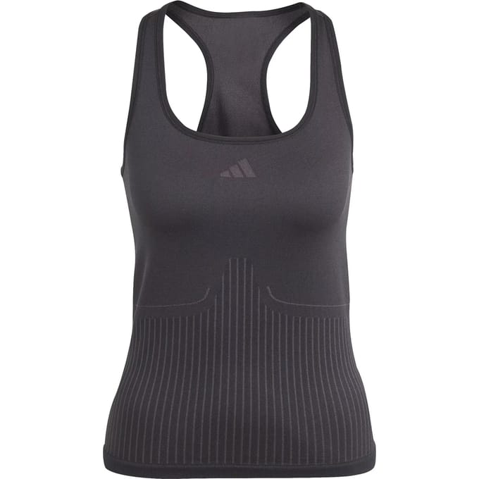 adidas Performance AEROKNIT Tanktop - Dames - Zwart- XL