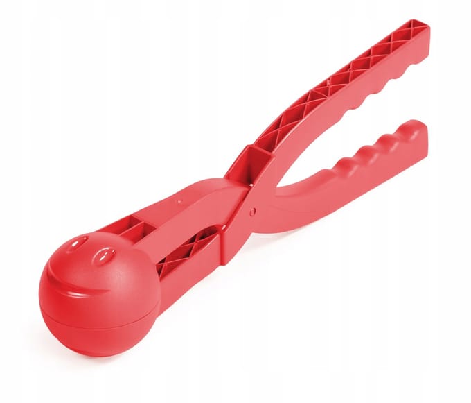 Prosperplast Snowballee – Rood, Sneeuwbalmaker voor Perfecte Sneeuwballen