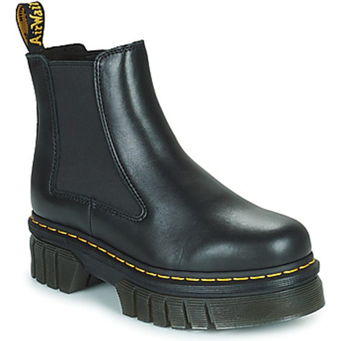 Laarzen Dr. Martens CHELSEA BOOTS AUDRICK BLACK NAPPA LUX