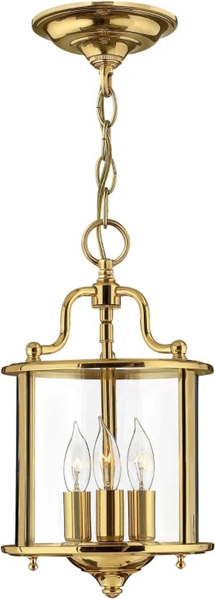 Hinkley LED Hanglamp Gentry | 3X E14 Max 60W | Dimbaar | Polished Brass
