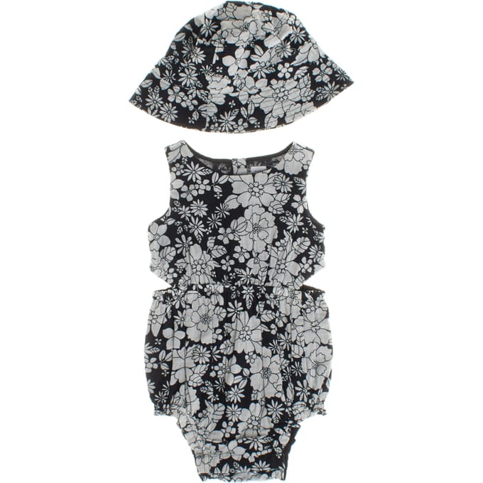 Romper en muts 600462 baby meisje
