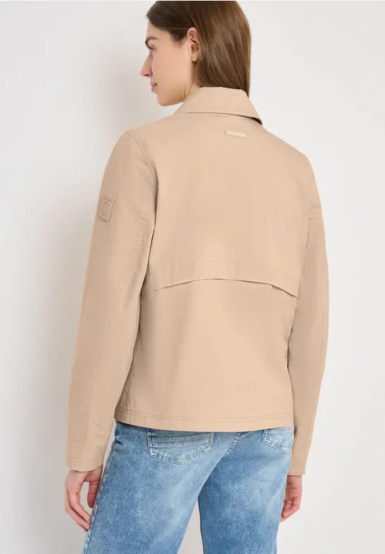 Korte trenchcoat