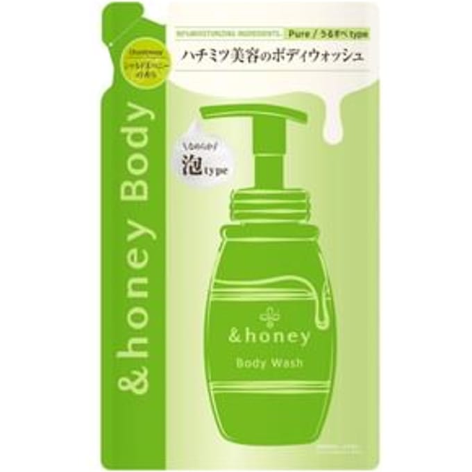 ViCREA - &honey Pure Moist Foaming Body Wash Chardonnay Honey 440ml Refill