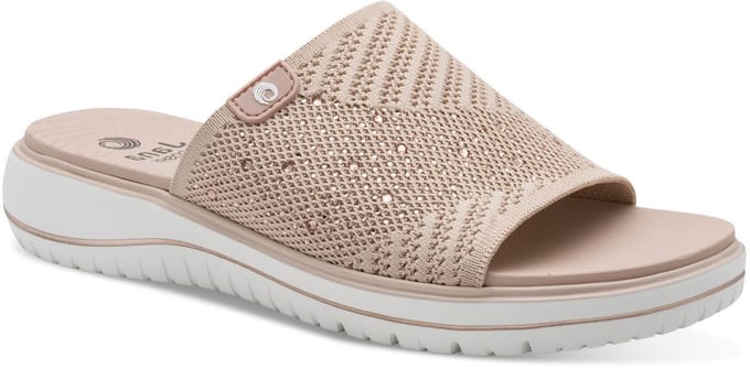Coshy sandalen met sleehak om aan te trekken