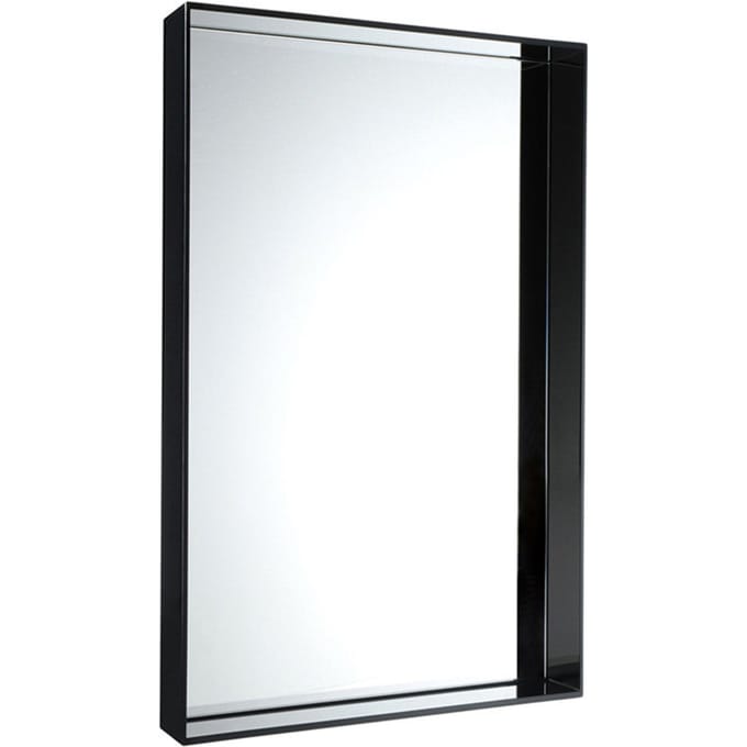 Kartell - Only Me wandspiegel - zwart glanzend - L