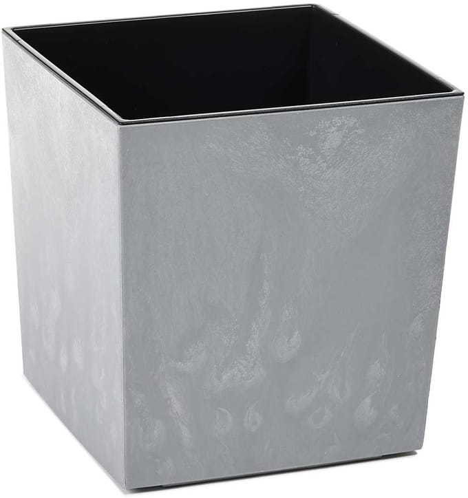 Flore Flore Series - Bloempot - Modern Design - Grijs Beton - Premium Kwaliteit - 19cm