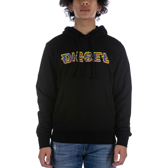 Diesel Sweatshirt S-Ginn Capuchon K27 Zwart