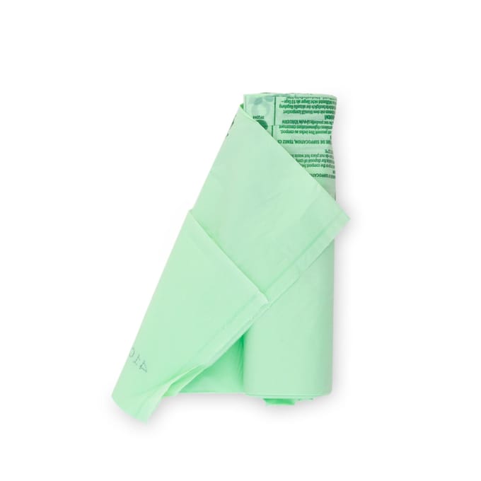 Brabantia PerfectFit Vuilniszakken - 100% Composteerbaar - Biologisch Afbreekbaar - 10/12 l - Code C - 10 stuks