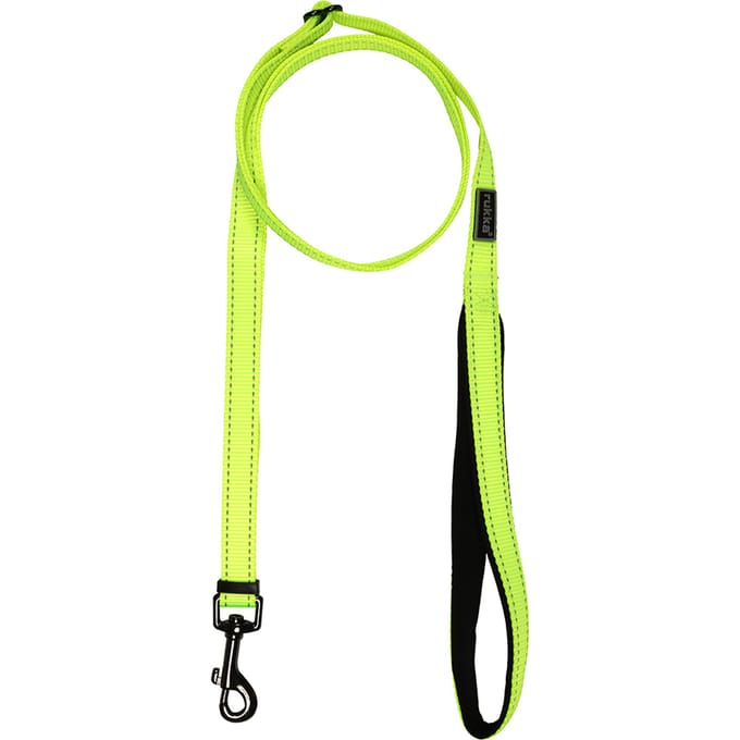 Rukka® Set: Bliss Neon Halsband & Lijn M +200cm/20mm Hond