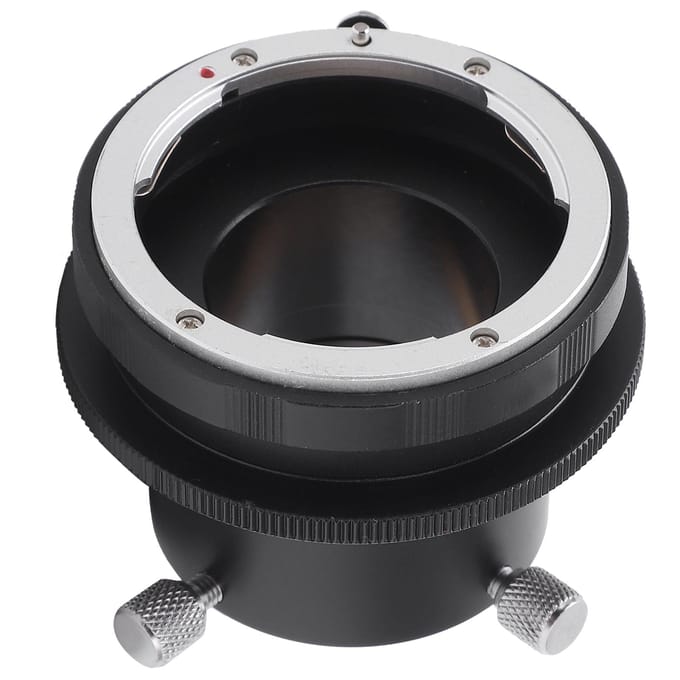 Macro Lens Adapter voor Nikon F Lensvatting naar 1.25in Oculair Telescoop Camera Adapter black