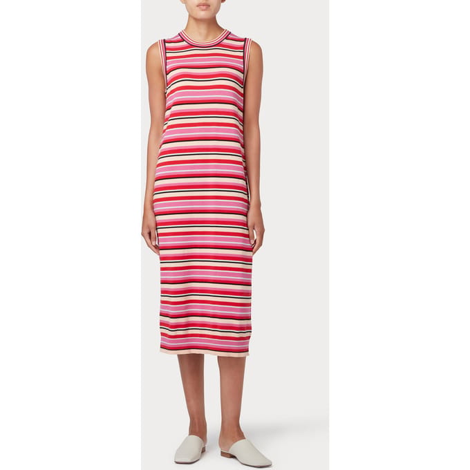 Paul Smith Knitted Dress Bubblegum/rasp Größe: S | Midikleider Outlet | Damen