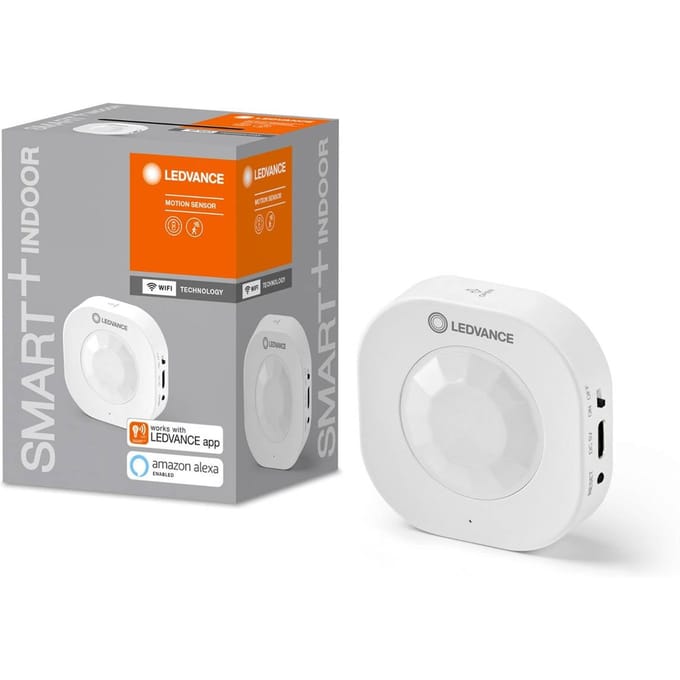 LEDVANCE SMART+ sensoren met WiFi-technologie Slimme sensor met WiFi-technologie om open deuren en ramen te detecteren.