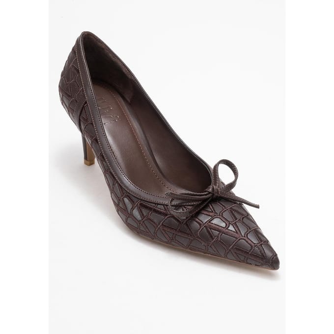 Camden Strik Spitse Neus Pump
