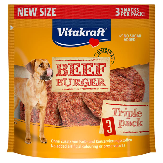 Vitakraft Beef Burger 1x 3 st. - Hondensnack
