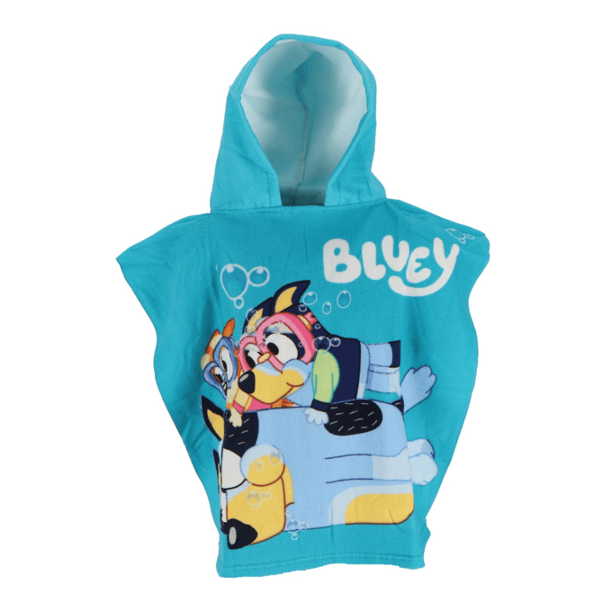 Bluey Poncho, 55x110cm