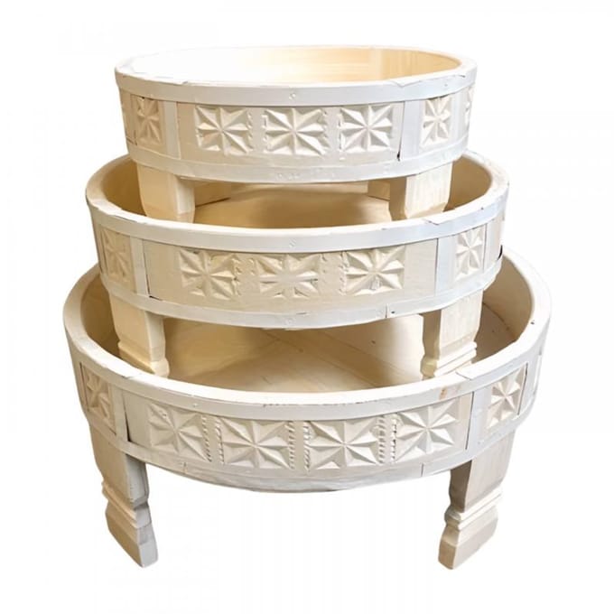 Chakki tafel nieuw L D46H20cm