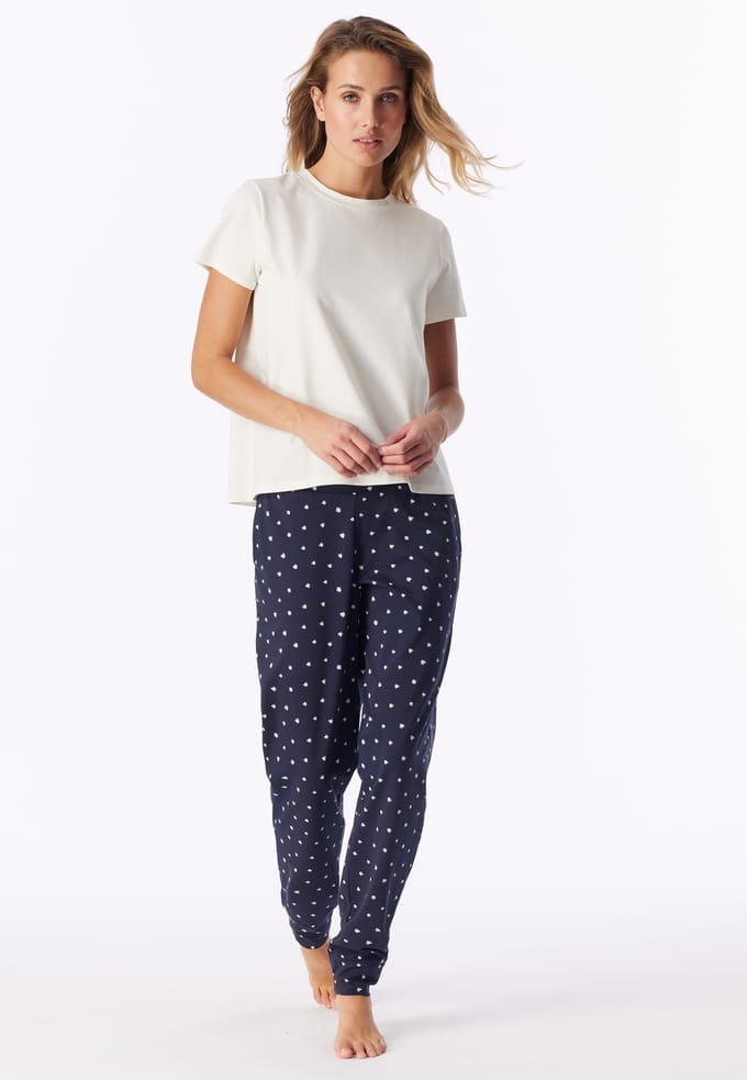 Shirt met korte mouwen, natuurwit - Mix+ Relax 48