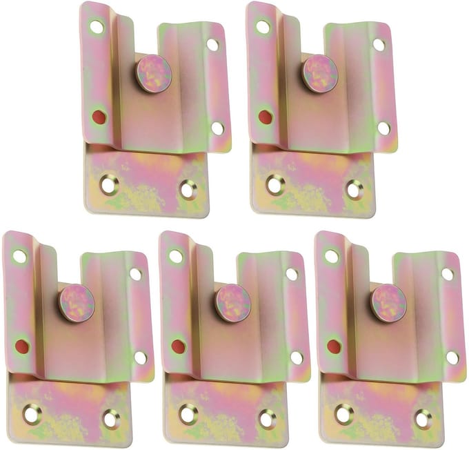 Dailygoods - 5 Sets Meubelconnectoren voor Bedden en Banken