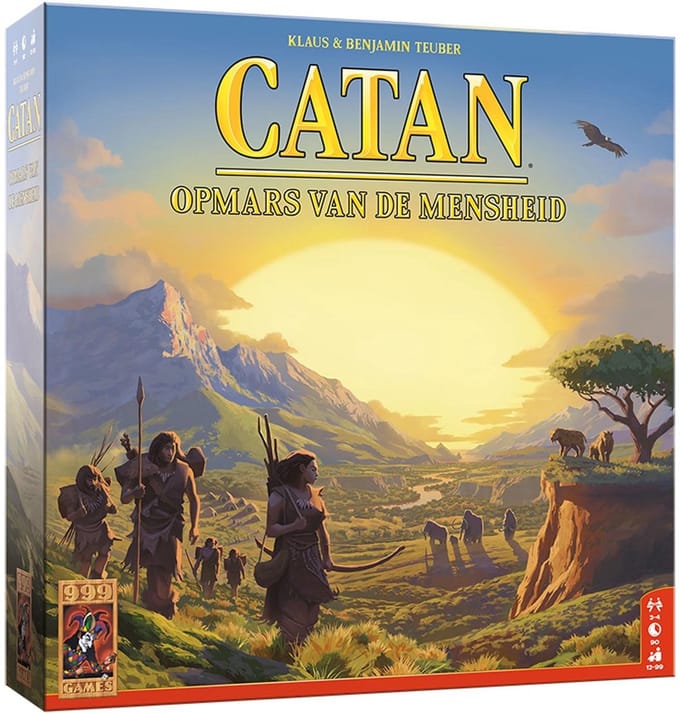 999 Games - Catan: Opmars van de mensheid - Bordspel