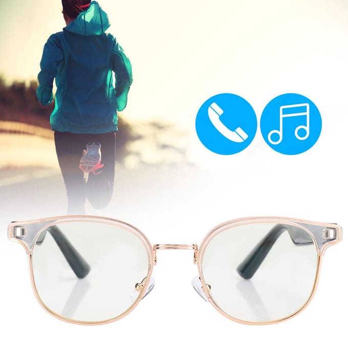 Draagbare Anti Blauw Licht Bellen Semi Open Type Slimme Bluetooth Bril Accessoire Ingebouwde Microfoon