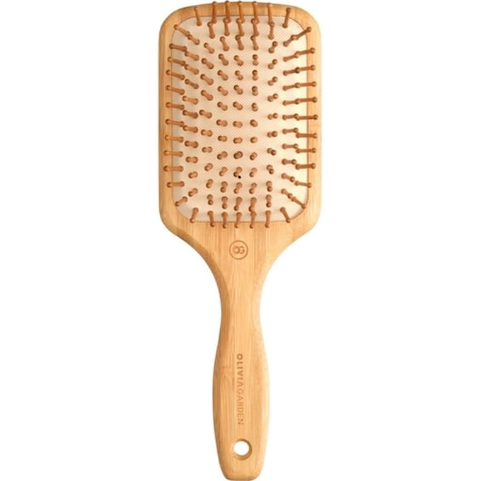 Olivia Garden Bamboo Touch Bamboe massageborstel Hoofdmassageborstels Unisex