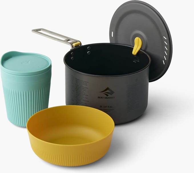 Sea to Summit - Frontier - Ultralight Set 2L - 3 Piece - Pan, Mok, Kom