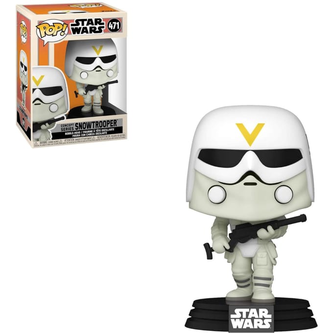 Funko Star Wars - POP! Vinyl Bobble-Head Snowtrooper (Concept Series) 9 cm Verzamelfiguur - Multicolours
