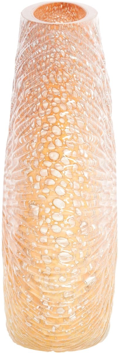 Light&living Vaas 40,5x11x30,5 cm CONCHA glas perzik