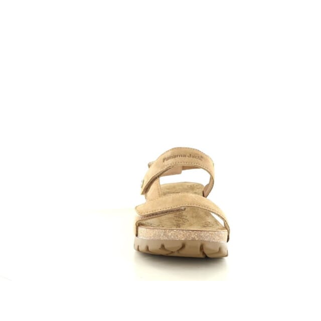 Panama Jack Selma B10 Cuero Bark Sandalen Beige Suede Dames - Beige - 37