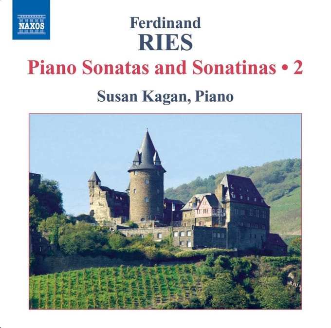 Susan Kagan - Ries: Piano Sonatas & Sonatinas Volume 2 (CD)