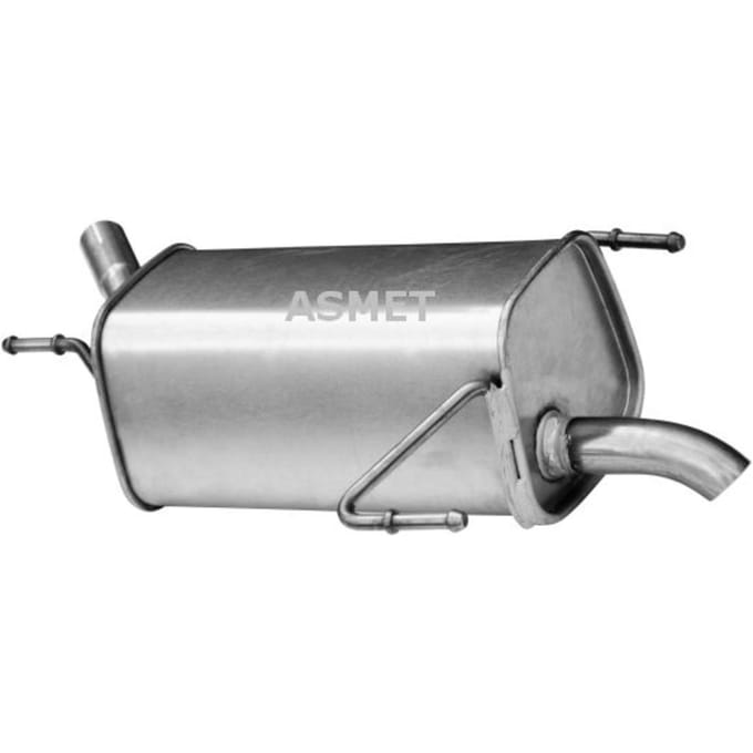 Geluiddemper achter ASMET 05.144