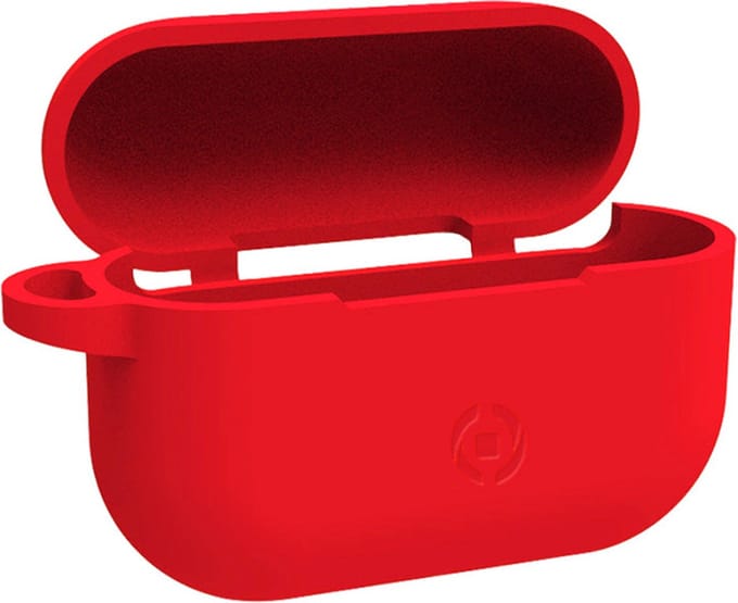 Protective Case Celly AIRCASE3RD Headphones Red