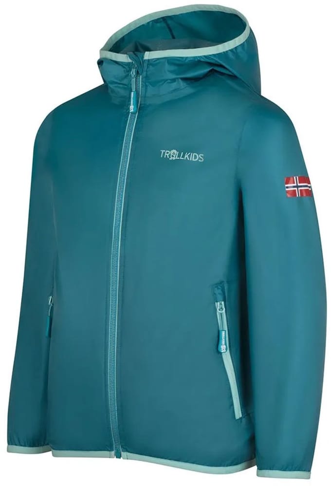 Trollkids Trolltunga Jas Blauw 128 cm Kinderen