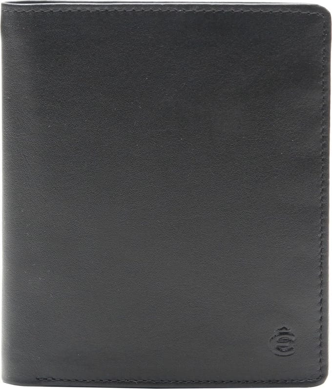 Esquire Portemonnee Slim Wallet High Black Zwart