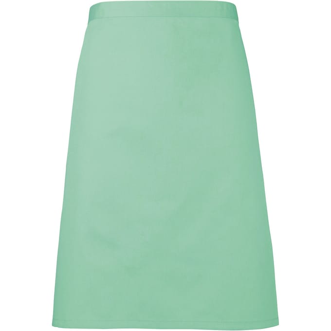 Premier Dames/Dames Mid-Length Apron (Pakket van 2) (Aqua)