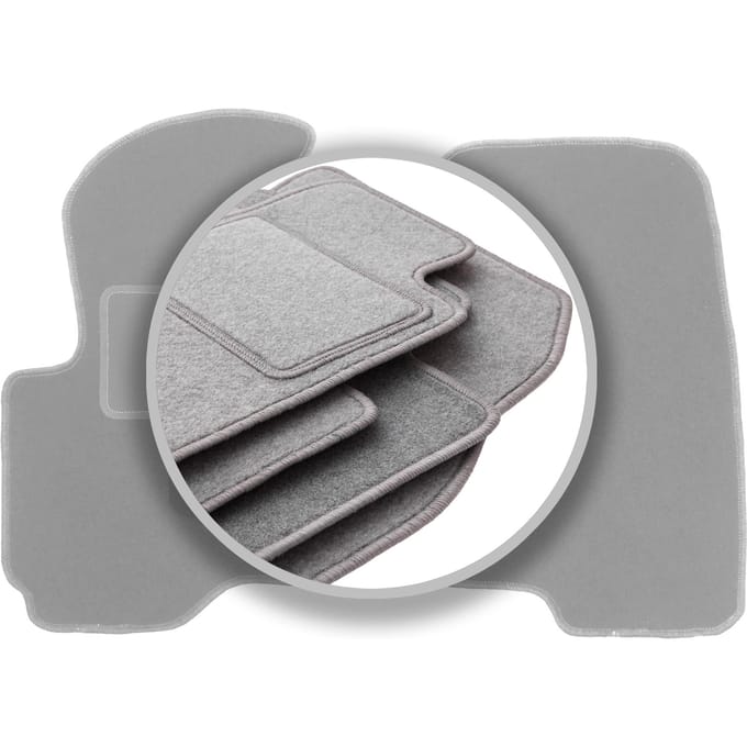 Grijze automatten voor: Mitsubishi Colt VII hatchback (2004-2008)